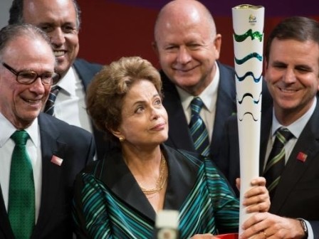 Ministro do Esporte diz que tocha olímpica em Brasília não será ato político Ministro do Esporte diz que tocha olímpica em Brasília não será ato político
